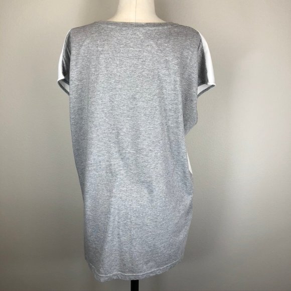 Mind Bridge Oversized Graphic Text Tee - Picture 4 of 7